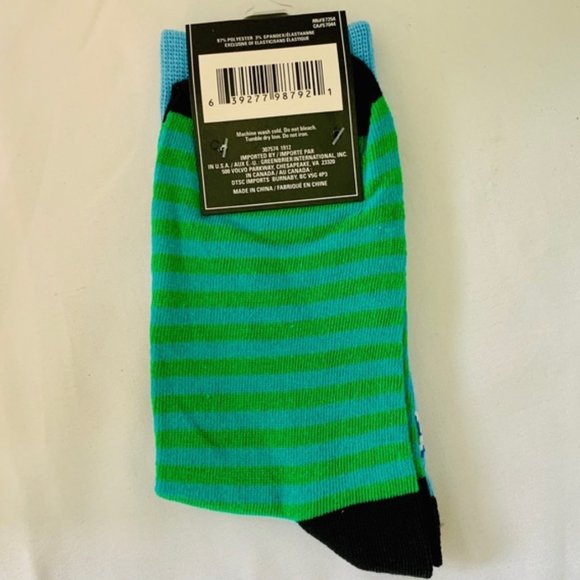 *3/$15* Mens Fun Hot Air Balloon Socks - Picture 3 of 3